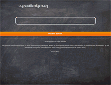 Tablet Screenshot of ic-grumellotelgate.org